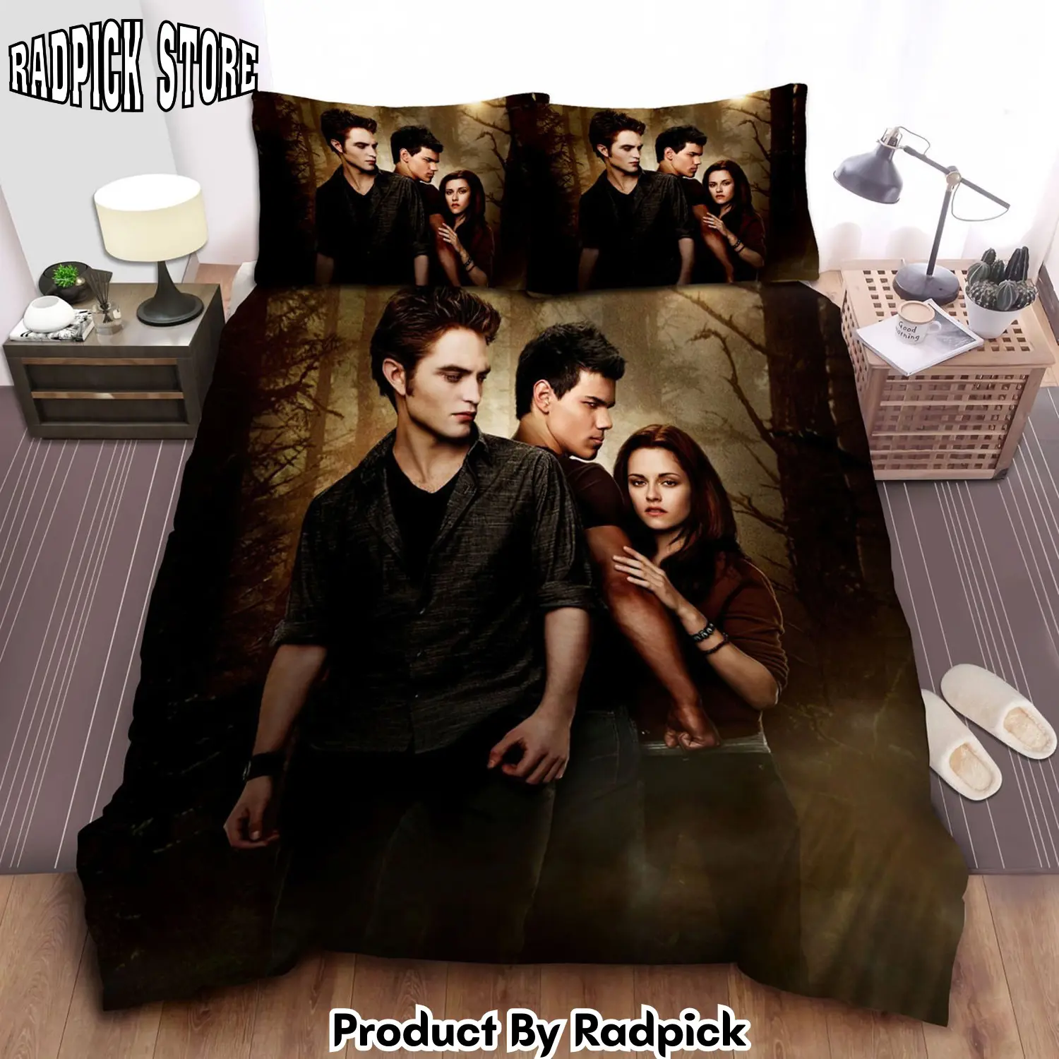 Radpick twilight bedding sets jacob edward bella duvet cover bed sheets comforter rp327620